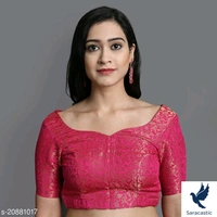 Trendy Cotton Silk Saree For Women - Free size