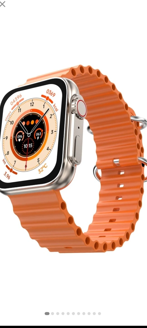 Watch Fireboltt SUPERNOVA 1.78 AMOLED 368*448 Px Resolution Bat Calling IP68 WATERPROOFING (TRUSTED PRODUCT OVER 10000 CUSTOMERS) - Web Orange, FREE SIZE