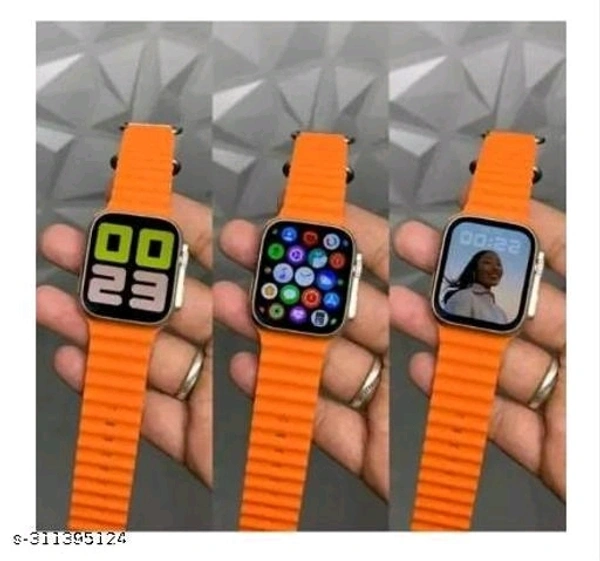 Watch Fireboltt SUPERNOVA 1.78 AMOLED 368*448 Px Resolution Bat Calling IP68 WATERPROOFING (TRUSTED PRODUCT OVER 10000 CUSTOMERS) - Web Orange, FREE SIZE
