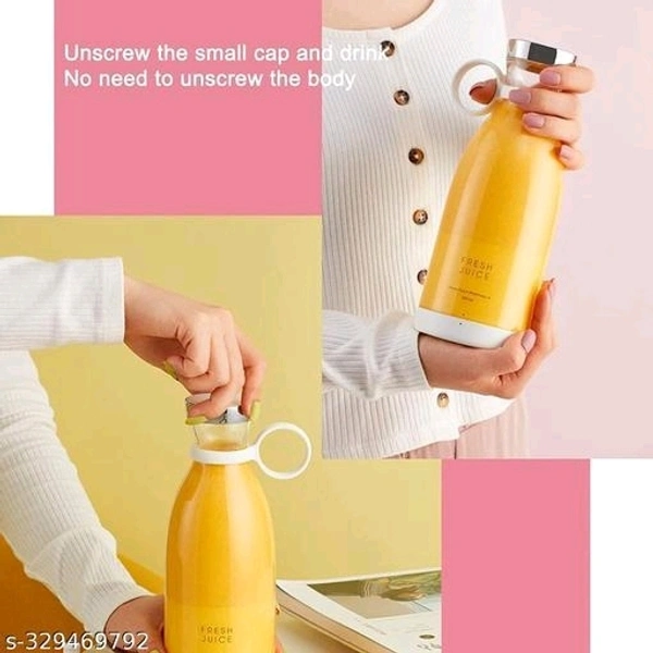 Mini Portaible And Rechargable Juicer With 1 Year Warranty..(TRUSTED BY CUSTOMERS) - Sundown