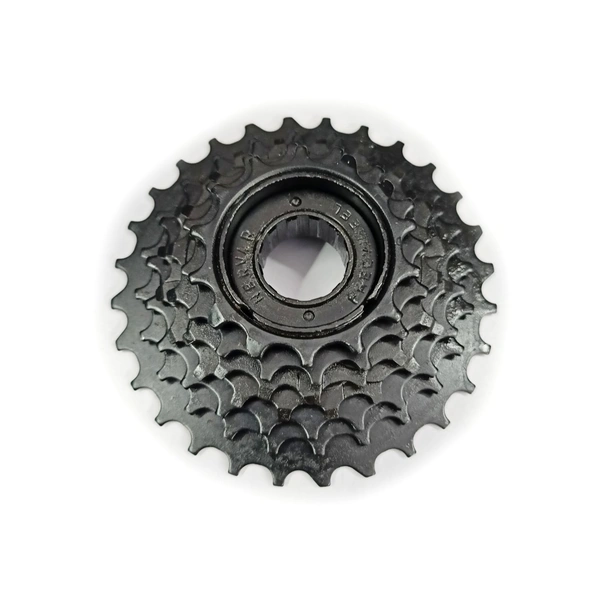 7 Speed Starlit Freewheel Full Black 