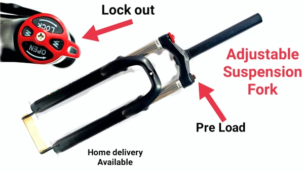 Suspension Fork ( 27.5) With Lockout.