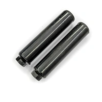Bike Foot Pegs, 4 inch Length Aluminum Alloy Cylinder Anti-Skid Fit 3/8 inch Axles