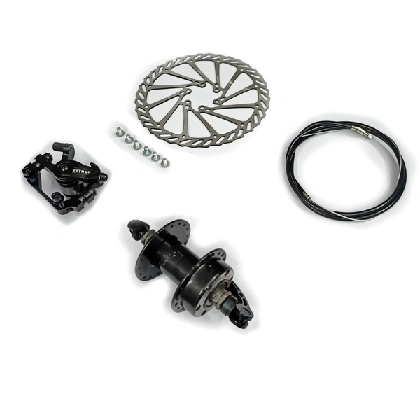 Front Disc Break Kit 180mm High Performance For MTB And Stunt Riding.