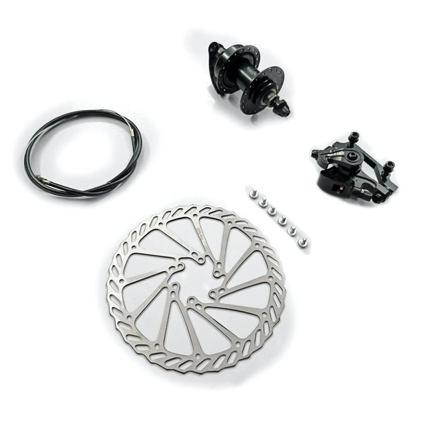 Front Disc Break Kit 180mm High Performance For MTB And Stunt Riding.