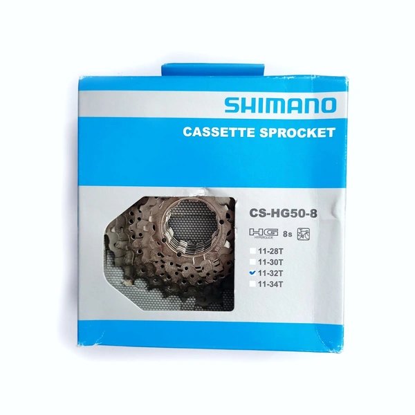 Shimano 8 Speed Cassette.