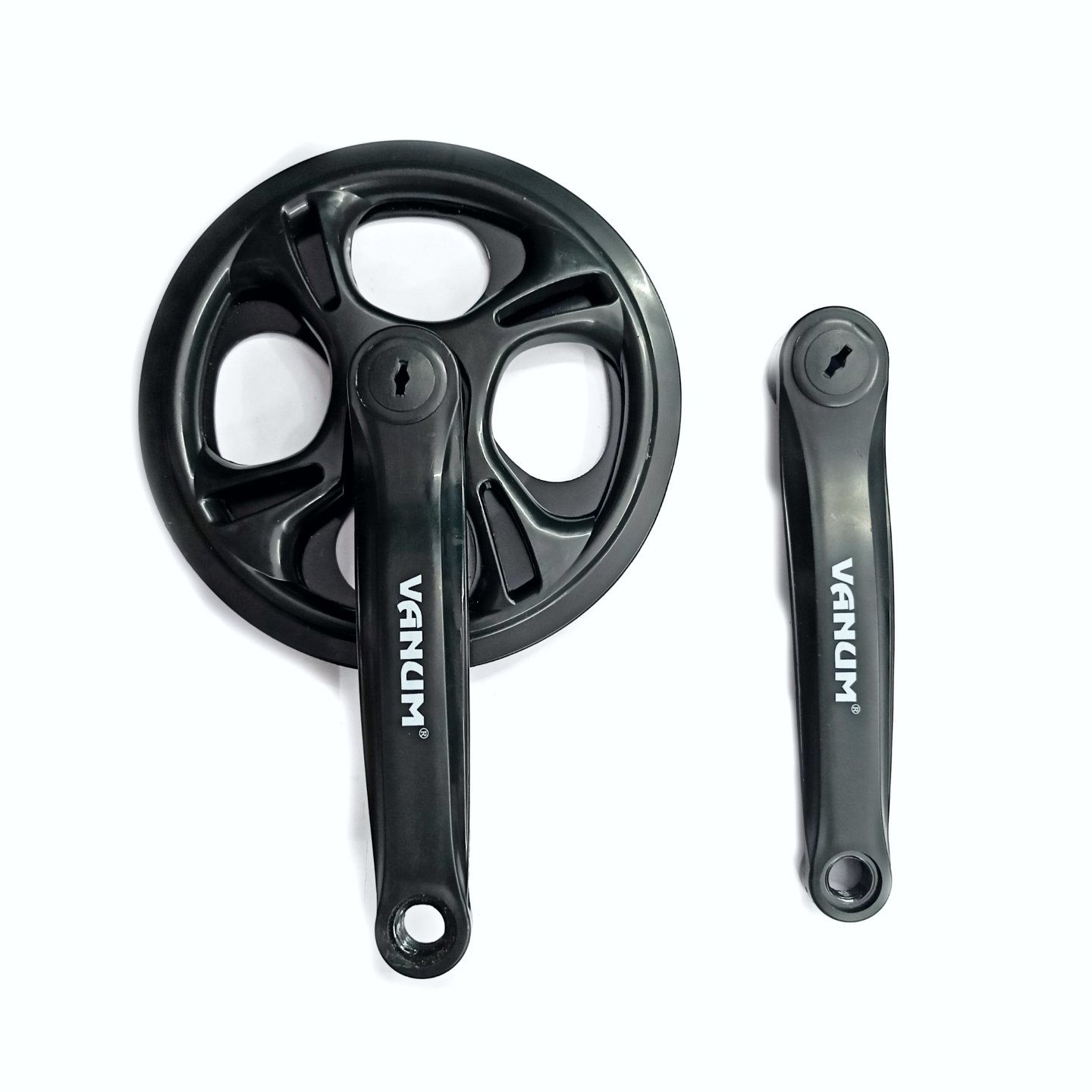 Single discount ring crankset