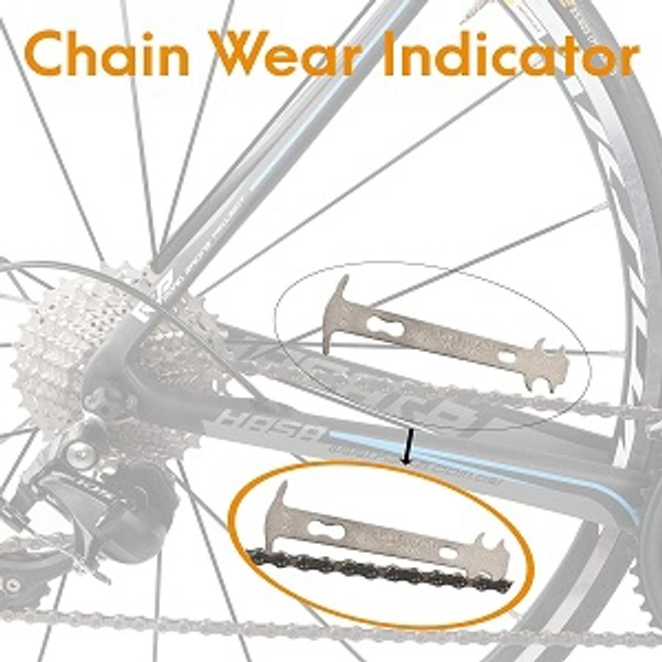 Chain Wear Indicator.