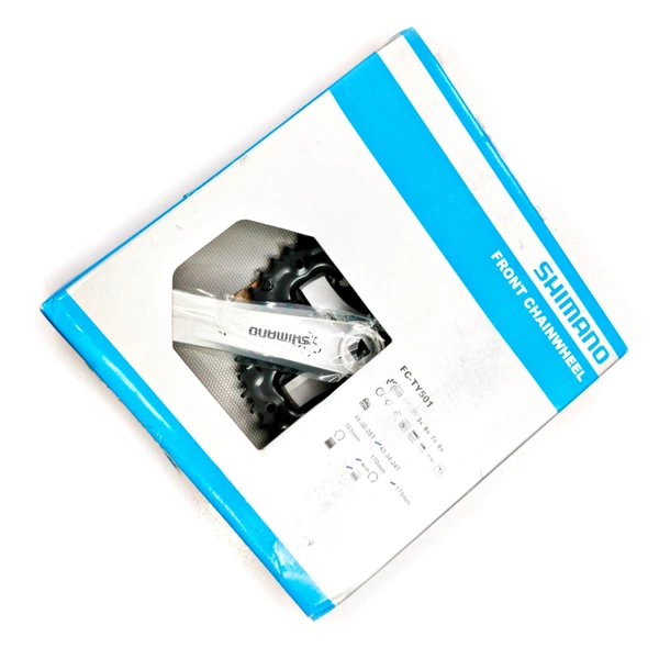 Shimano Triple Chain Wheel Crank Set.