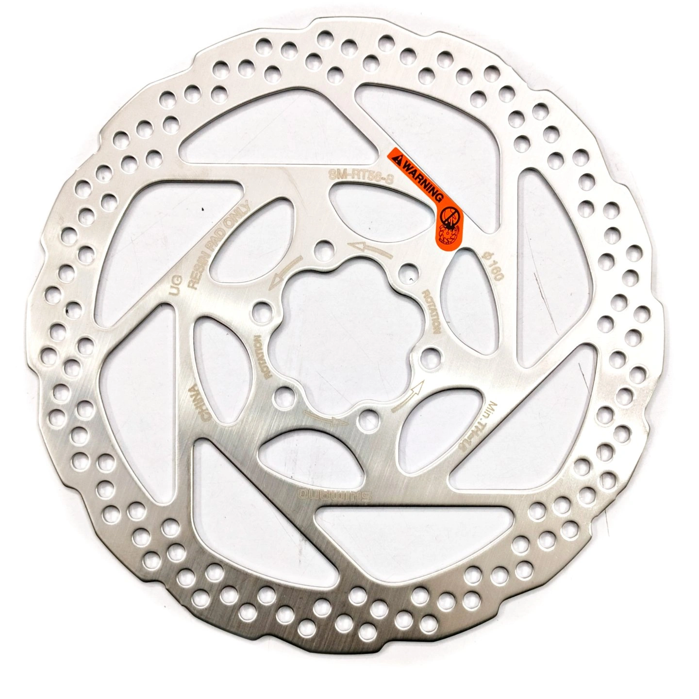 Shimano Deore 6-Bolt Disc Brake Rotor – SM RT56 (160mm)