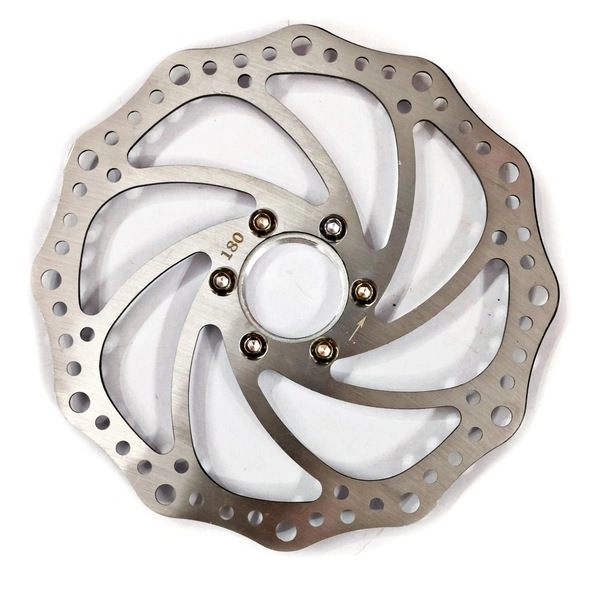 Disc Brake Rotor 180mm With Threaded Flange.