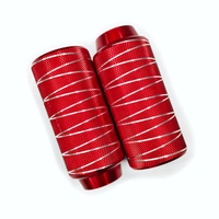 Alloy Stunt Foot Rest In Red Color ( Foot Pegs ) Red