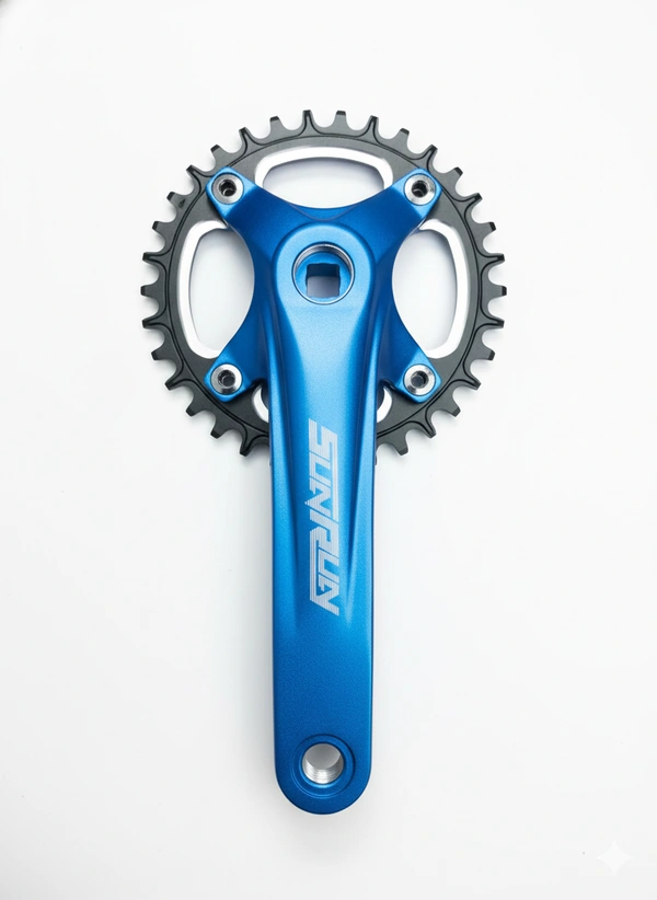 Sun Run Crank Set Blue Color 