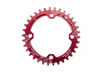 IXF MTB Crankset 104BCD Bike Crank 170mm Snail Chainring Red slick 1  speed (1x )hollowtech