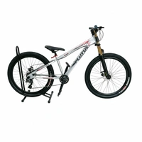 Custom Build MTB Stunt Bike Cycle 26" Alloy Frame 14"Down Frame