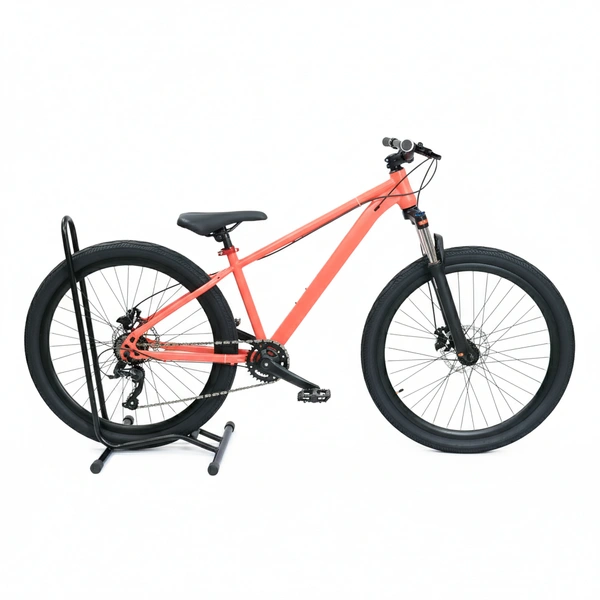 Custom Build MTB Stunt Bike Cycle 26" Alloy Steel Frame 14"Down Frame