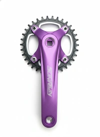 Sun Run Crank set  Purple color 