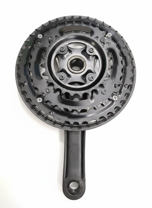 3 Speed Chain wheel crank Set Cottar Less