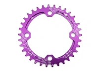 IXF MTB Crankset 104BCD Bike Crank 170mm Snail Chainring purple  slick 1  speed (1x )hollowtech