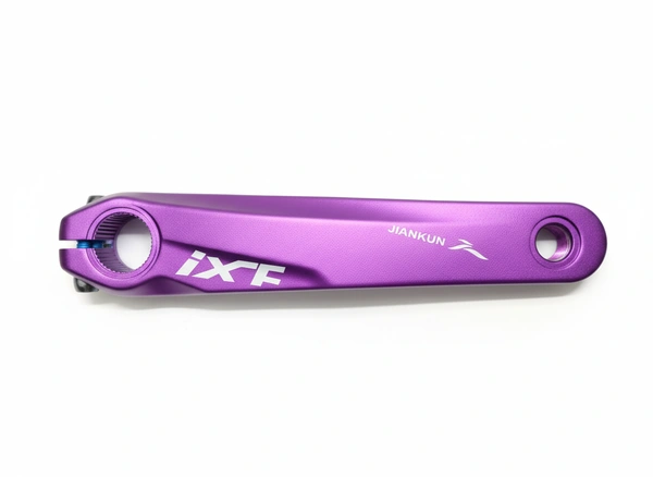 IXF MTB Crankset 104BCD Bike Crank 170mm Snail Chainring purple  slick 1  speed (1x )hollowtech