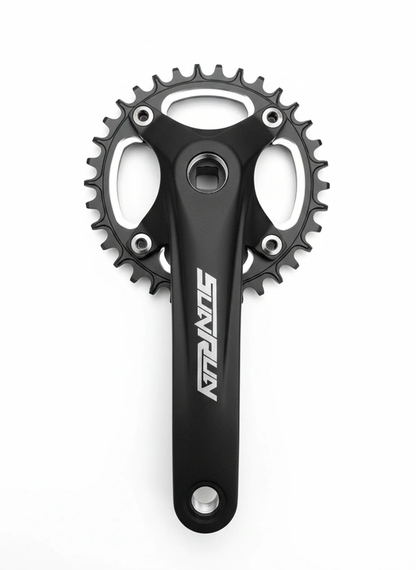 Sun Run crank set Black color 