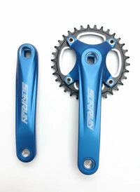 Sun Run Crank Set Blue Color 