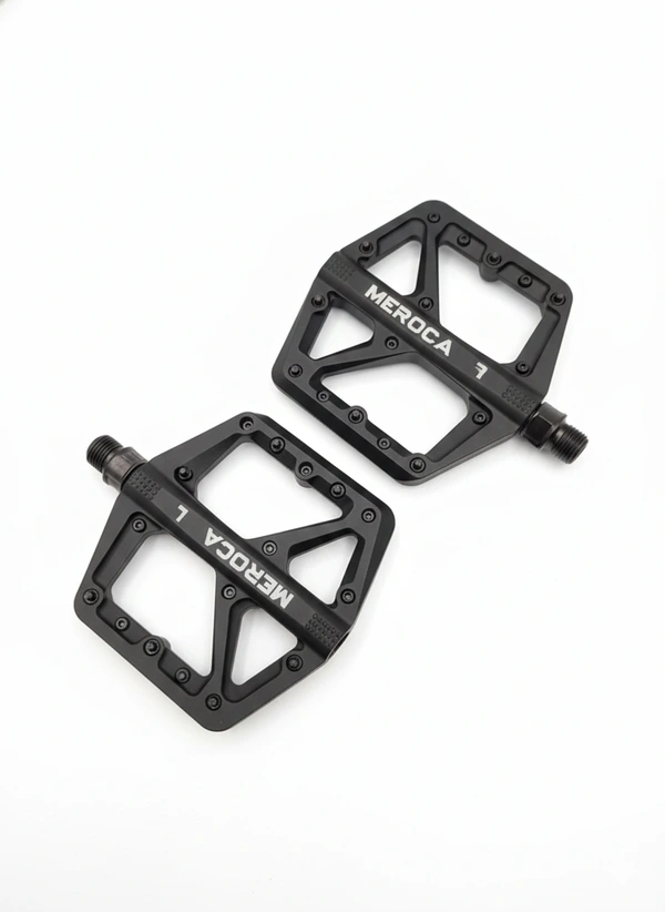 Meroca Nylon pedal for mtb cycle (Black)