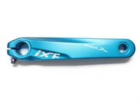 IXF MTB Crankset 104BCD Bike Crank 170mm Snail Chainring  Blue slick 1  speed (1x )hollowtech