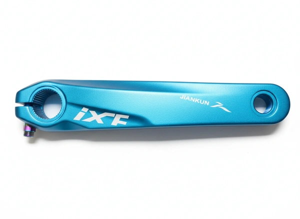 IXF MTB Crankset 104BCD Bike Crank 170mm Snail Chainring  Blue slick 1  speed (1x )hollowtech