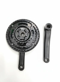 3 Speed Chain wheel crank Set Cottar Less