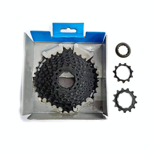 Shimano 9 Speed Cassette With 2 Pcs Long Gear Cable Inner.