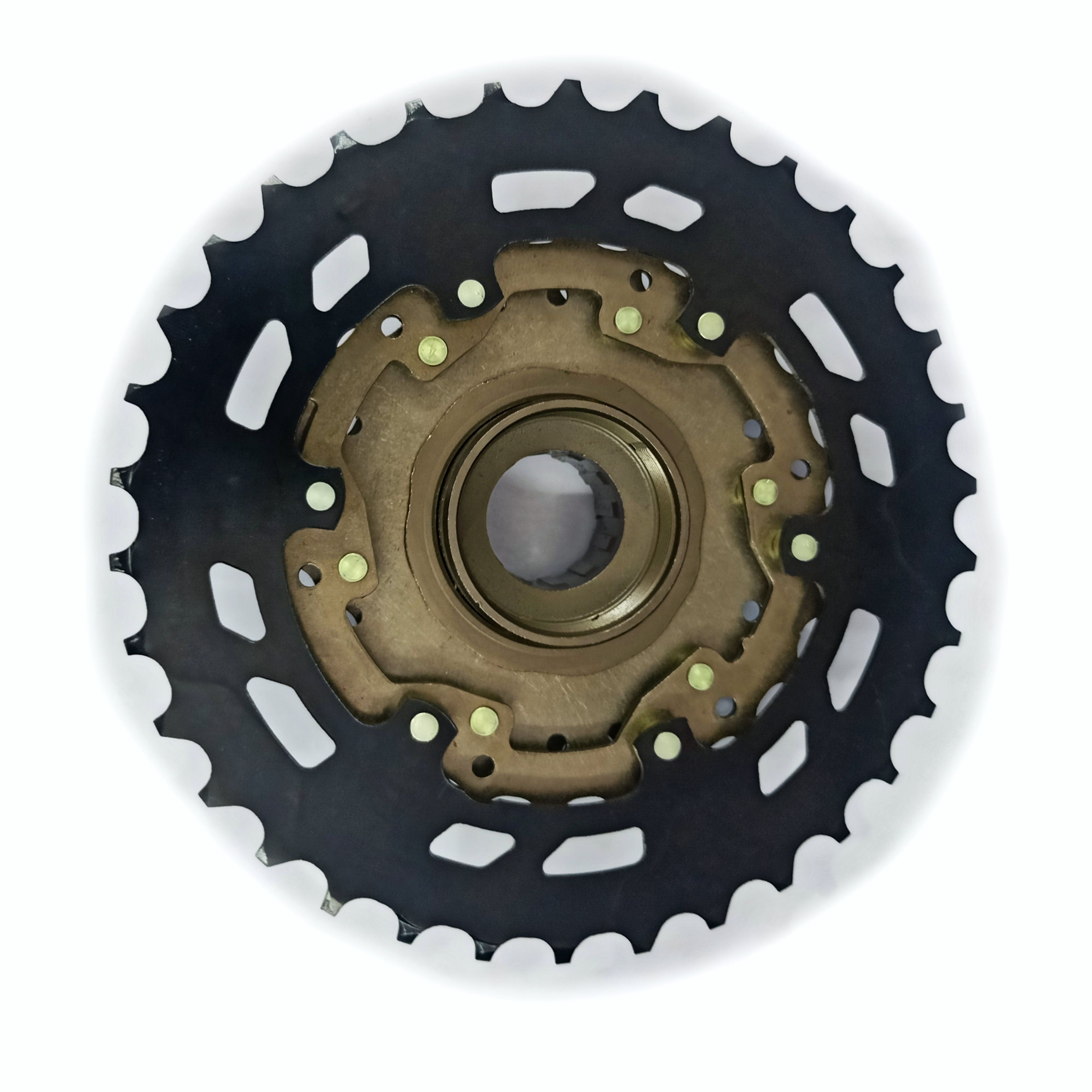 Shimano 7 Speed Mega range Freewheel with Gear Cable Ineer Wire.