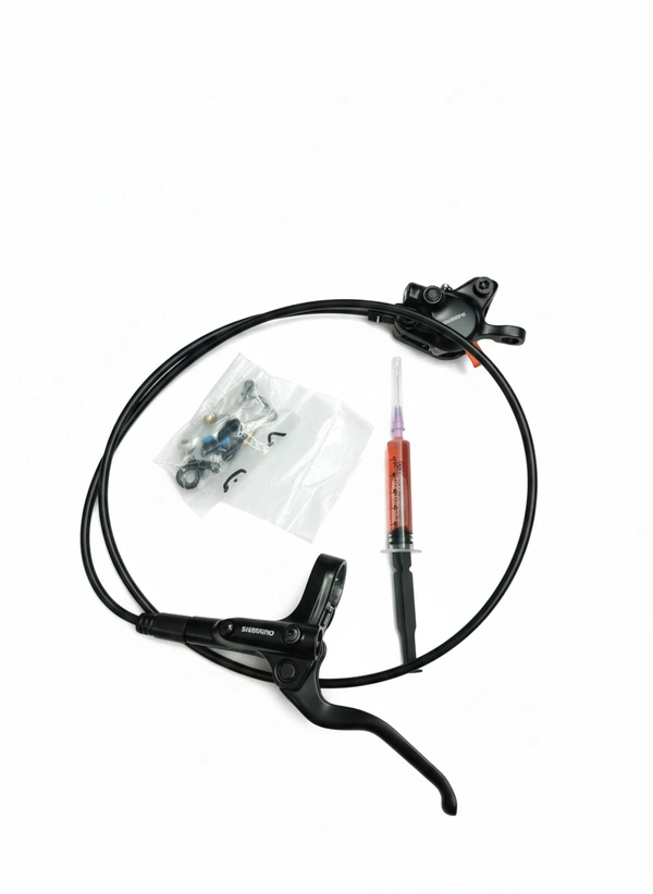 Shimano MT201  Front Hydraulic Disc Break Kit With Bleeding Oil and Bleeding Needle.