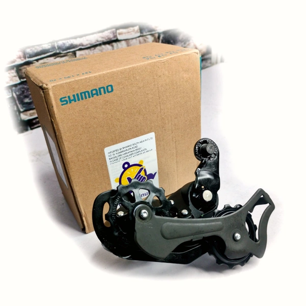 Shimano Tourney Rear Derailleur  6/7  With Gear Cable Housing And Gear Cable Inner Wire