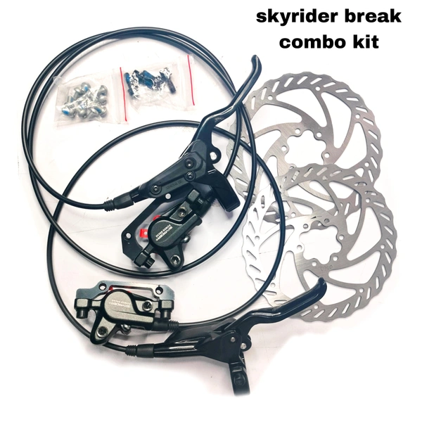 Skyrider Hydraulic Disc Break Pair (Front & Rear)