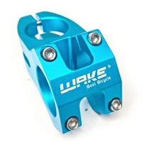 Wake 31.8MM Aluminum Alloy Cycling Bicycle Bike MTB Handlebar Stem High-Strength Handlebar Stem Fit for Most Mountain Bike Road Bike MTB BMX Track Bike (Black)