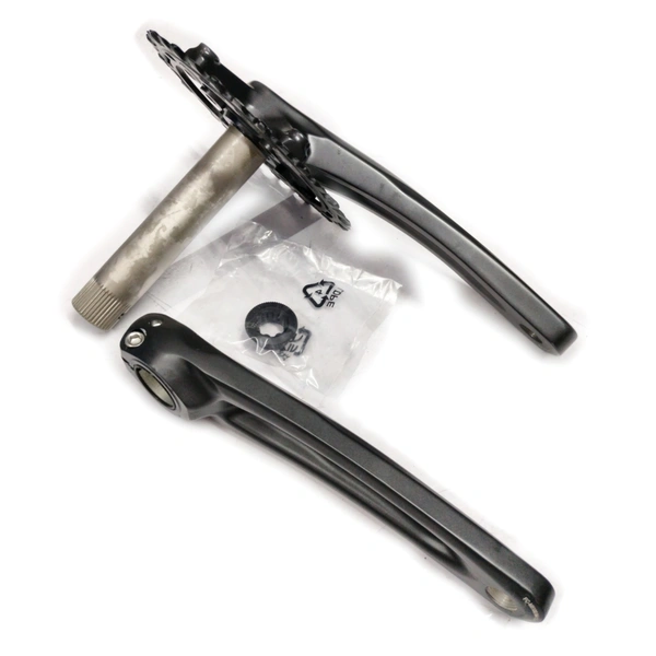 Shimano Single Speed ( 1×) Deore Crank Set For Stunt Riding 