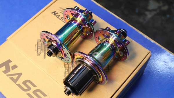 Rainbow Cassette Hub 32H Pair With Quick  Release