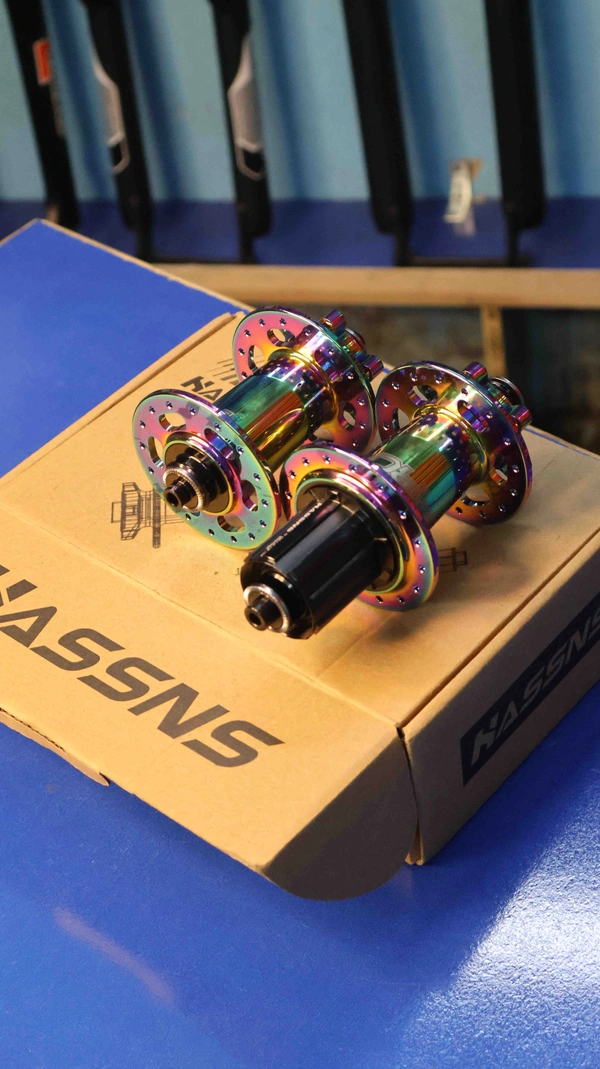 Rainbow Cassette Hub 32H Pair With Quick  Release