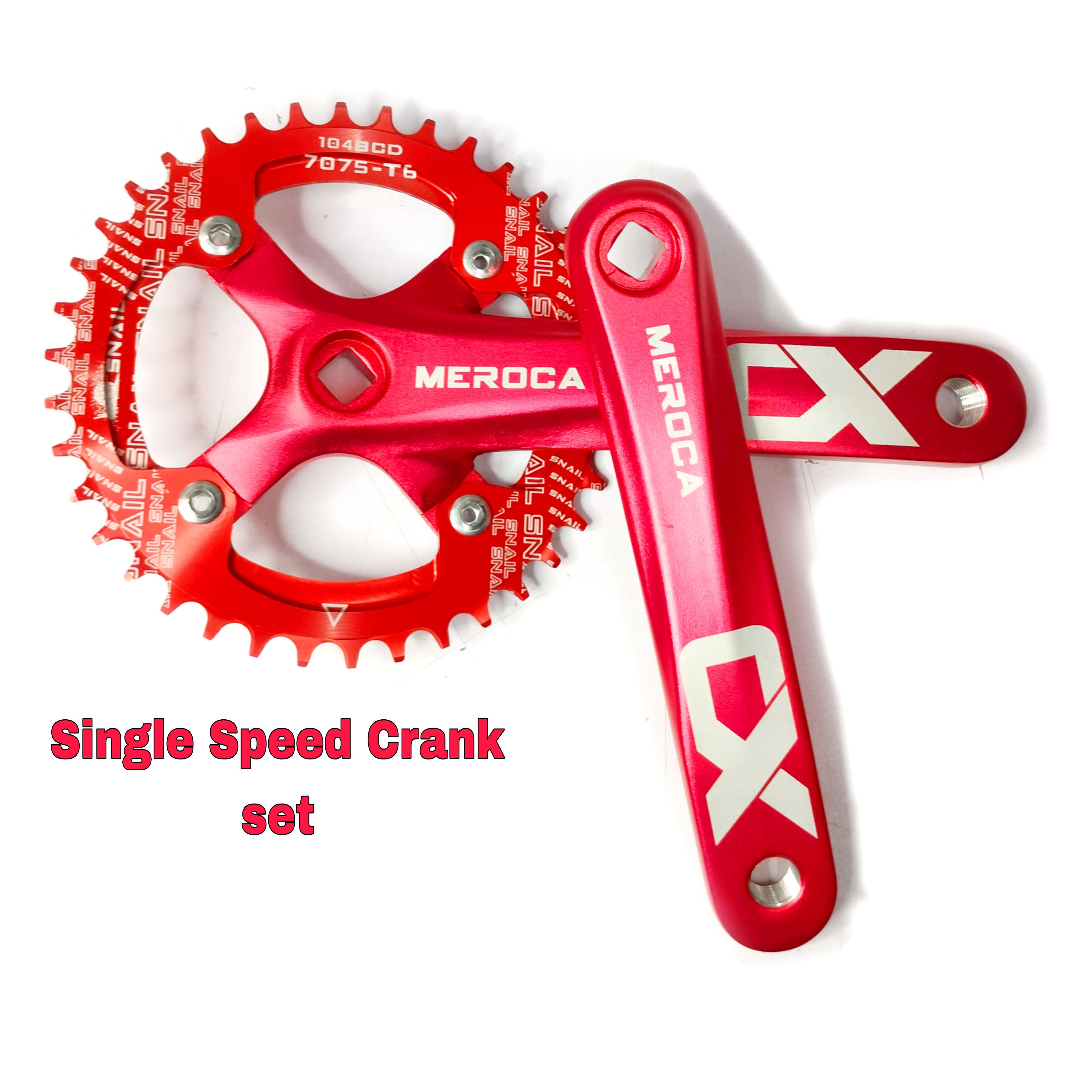 Meroca Single Speed Crank Set For Stunt Riding