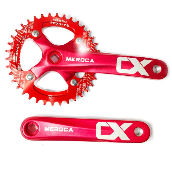 Meroca Single Speed Crank Set For Stunt Riding.