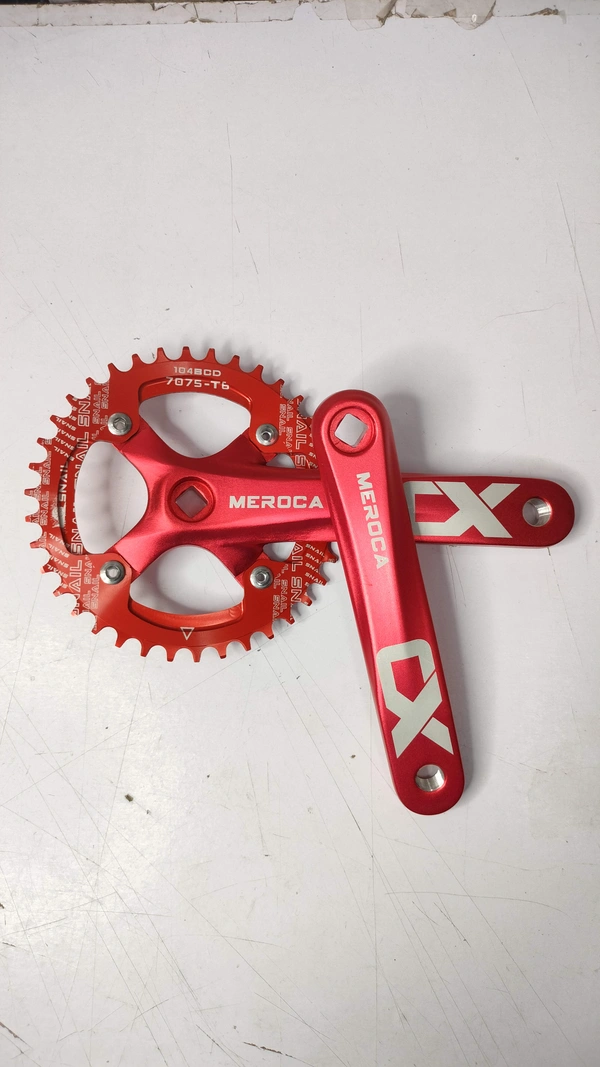 Meroca Single Speed Crank Set For Stunt Riding.