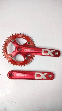 Meroca Single Speed Crank Set For Stunt Riding.