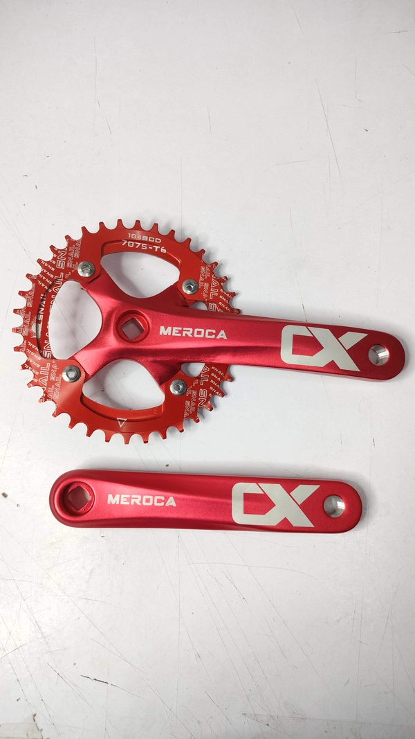 Meroca Single Speed Crank Set For Stunt Riding.