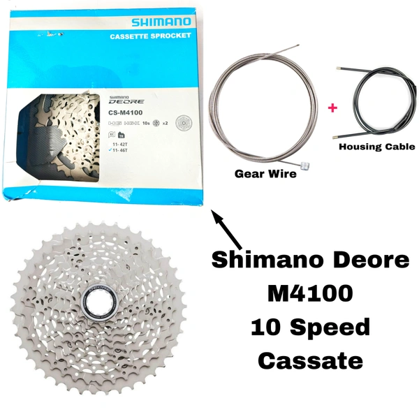 Shimano CS-4100 Deore 10 Speed Cassate,11-46T