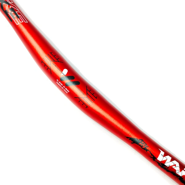 Wake MTB Riser Handlebar, Aluminium Alloy 780mm Red Color