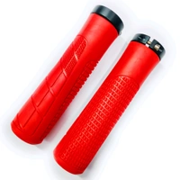 Lockon Grip For Cycle Red Colour 