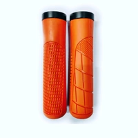 Lockon Grip For Cycle Orange Colour 