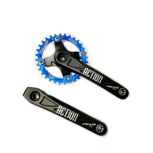 Single Speed Crank Set For Stunt Riding.