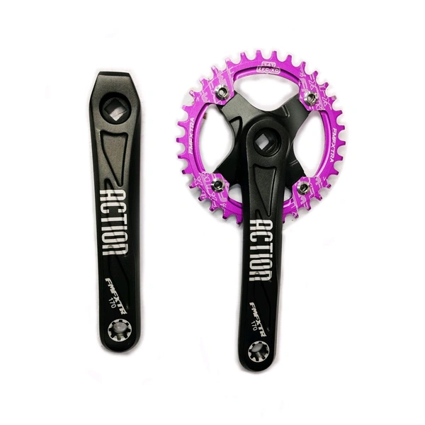 Single Speed Crank Set For Stunt Riding.